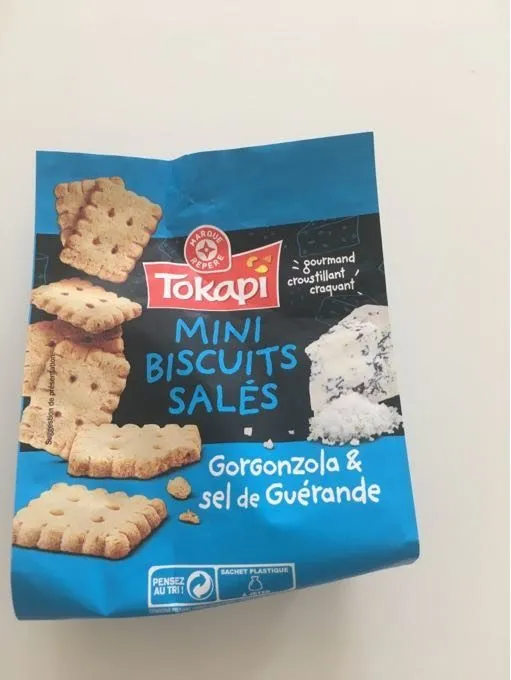 Biscuits salés au gorgonzola