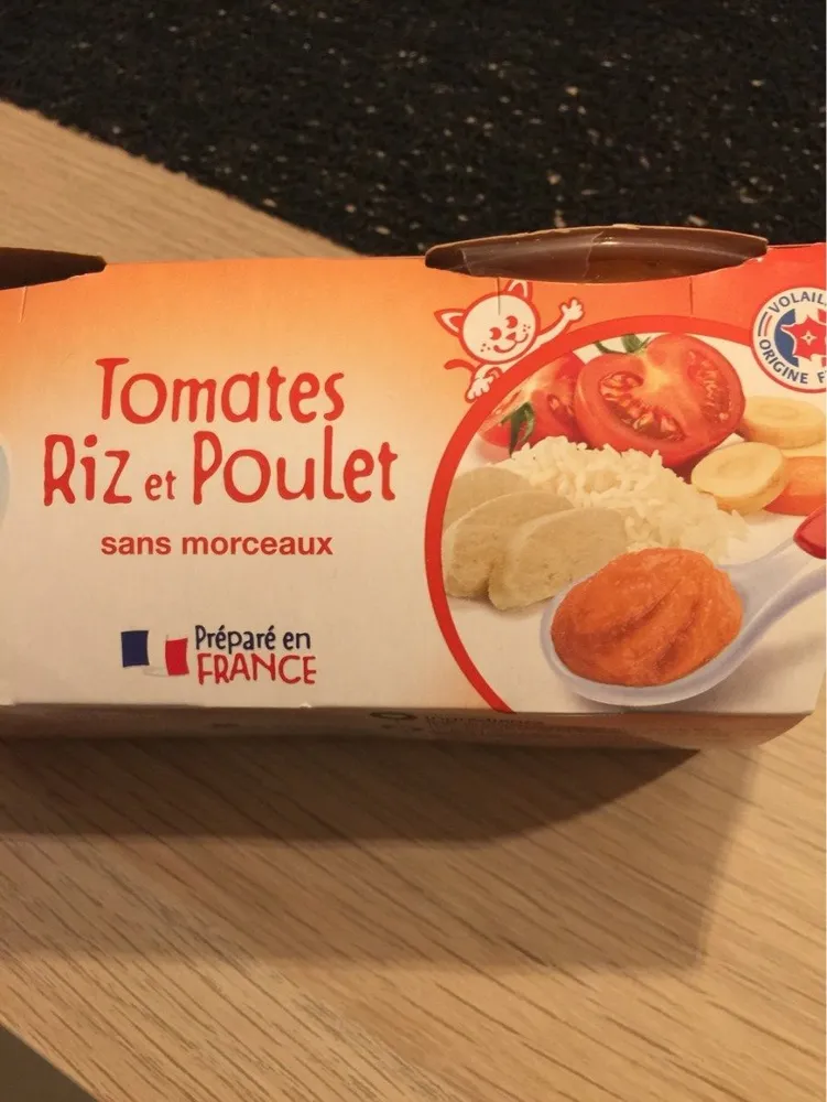 Tomates riz et poulet