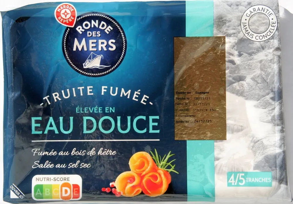 Truite fumée