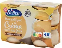 Mon petit pot de crème au four saveur praliné