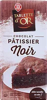 Chocolat noir Pâtissier