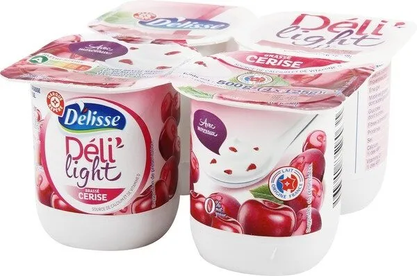 Deli'light yaourt cerise 0%
