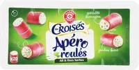 Roulés de jambon fumé ail et fines herbes