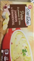 Purée de pommes de terre jambon et emmental