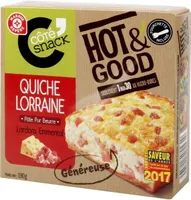 Quiche Lorraine Hot & Good