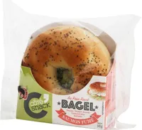 Bagel saumon fumé sauce yaourt