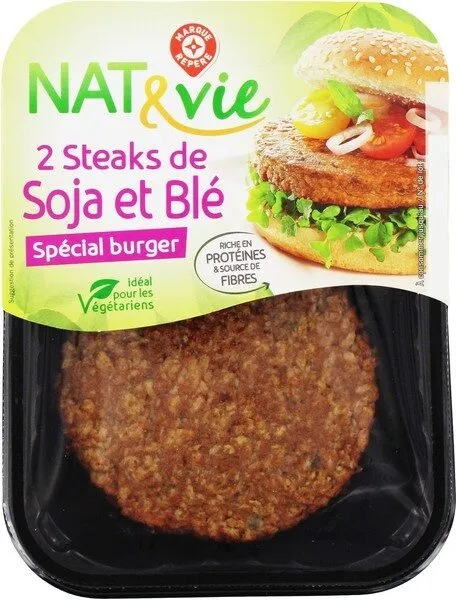 Steak burger végétarien