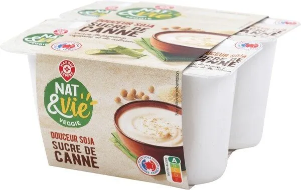 Spécialité au soja au sucre de canne