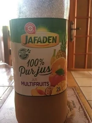 Jus de fruit Jafaden Pur jus multivitaliné 2L