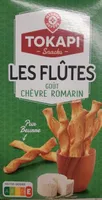 Les Flûtes Goût Chèvre Romarin