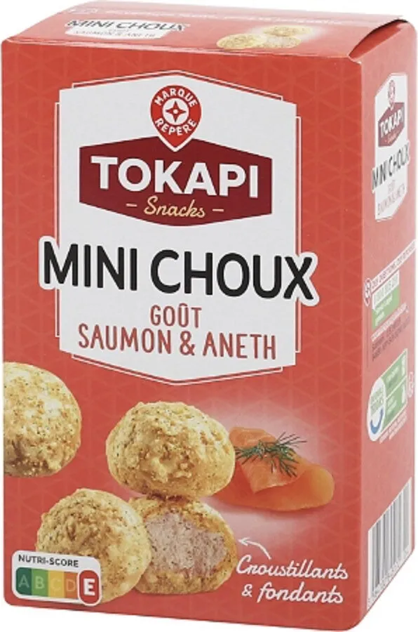 Mini choux saumon aneth