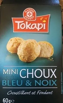 Mini choux goût bleu & noix