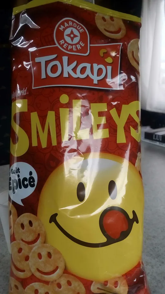 Snack smiley goût épicé