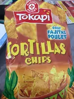 Tortillas Chips goût Fajitas Poulet