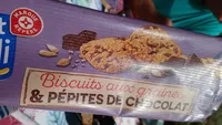 Biscuits aux graines et pépites de chocolat