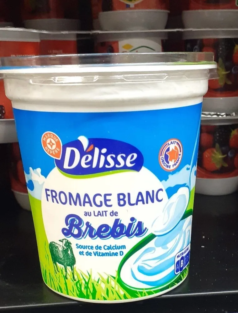 Fromage blanc au lait de brebis