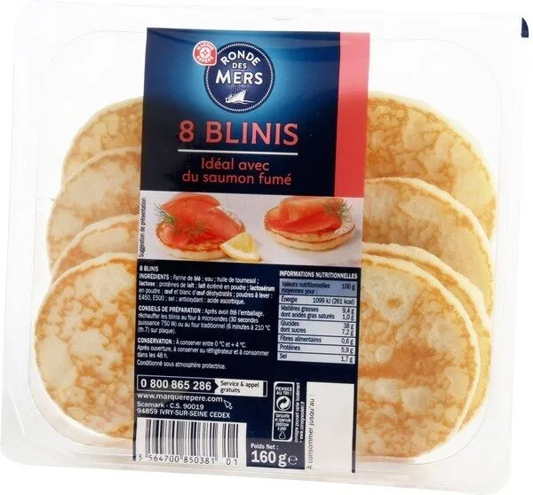 Blinis x 8