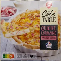 Quiche lorraine pâte pur beurre