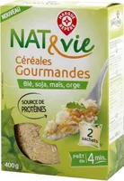 Céréales gourmandes (blé, soja, maïs et orge) x 2 sachets
