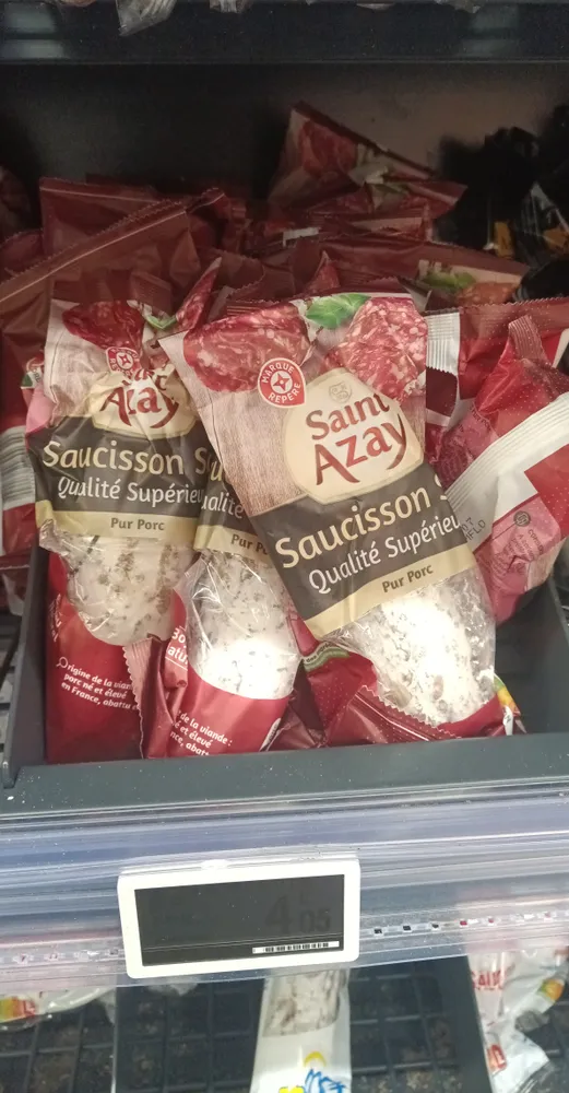 Saucisson sec pur porc