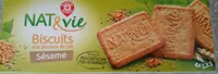 Biscuits aux germes de blé et sésame