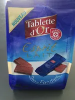 Carrés chocolat au lait