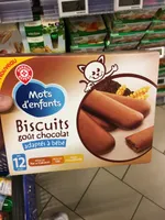 Biscuit goût chocolat