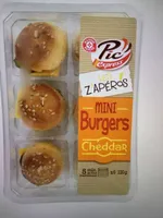 Mini burgers cheddar
