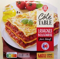 Lasagnes pur bœuf