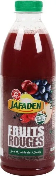 Pur jus de fruits rouges