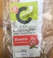 Sandwich le classique rosette beurre cornichons