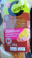 Sandwich l'alsacien jambon emmental
