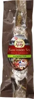 Saucisson sec noisettes