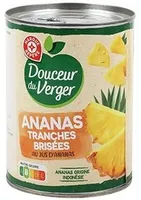 Ananas tranches brisées