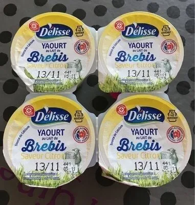 Yaourt au lait de brebis saveur citron x 4