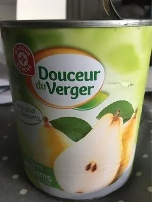 Poires william au sirop Douceur du verger 455g Poires william au sirop Douceur du verger