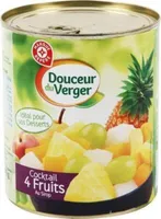 Cocktail 4 fruits au sirop