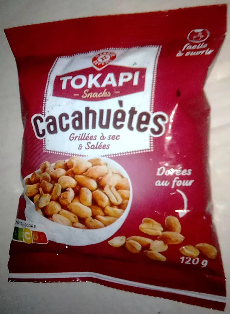 Cacahuètes Grillées à sec & Salées