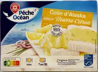 Colin alaska sauce beurre citron