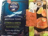 Saumon Fumé pour Toasts Citron et Aneth