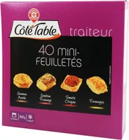 Mini-feuilletés apéritif x 40