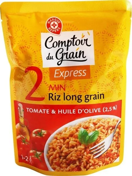 Riz express tomate et huile d'olive