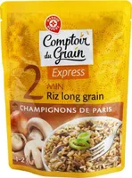 Riz express champignons de Paris
