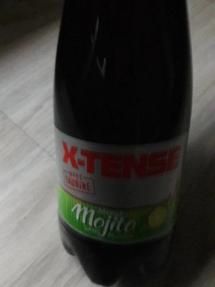 Boisson gazeuse énergisante saveur mojito
