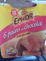 Pains au chocolat surgelés x 6