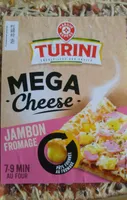 Pizza méga cheese jambon fromage