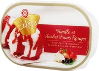 Vrac gourmand vanille et sorbet fruits rouges