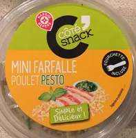 Salade mini farfalle poulet pesto