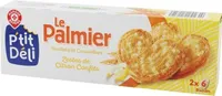 Palmiers avec zestes de citron confits