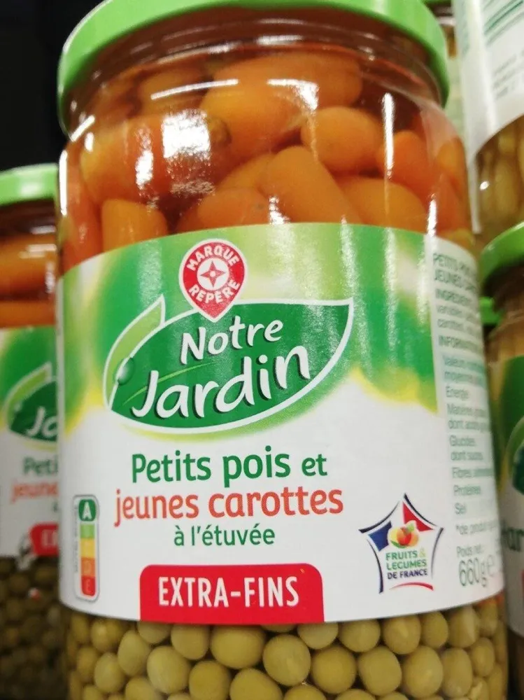 Petits pois et jeunes carottes extra-fins